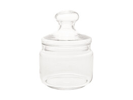 Glass jar with lid 0 5  L
