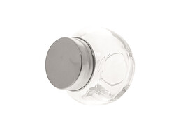 Jar with iron screw top