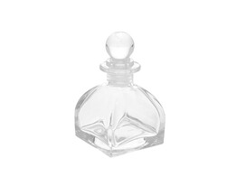 Glass bottle flacon with glass stopper 60 ml