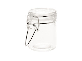 Cylinder metal fastener transparent SM