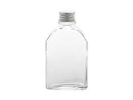 Glazen zakflesje 110ml