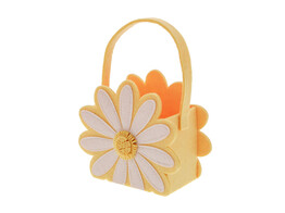  Sunny Daisy  Blumenformiger Korb Gelb