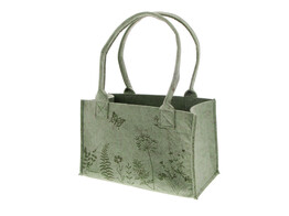  Summery  panier avec 2 anses 27 cm smokey green