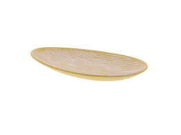  MDF  egg-shaped shell 29 5 cm yellow
