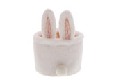  Fluffy Ears  basket with ears white