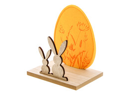  Sunny Bunny  2 Hasen Ei-Szene Gelb