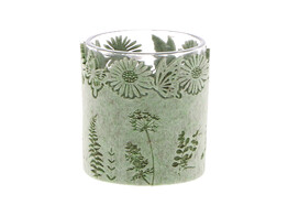  Summery  porte-bougie PM smokey green