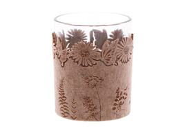  Summery  thee light holder LM brown