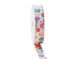 Ruban satin  Party time  15mm x 20m couleur 140