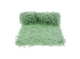 Banner / Tischlaufer Fuzzle 300 mm x 2 m farbe smokey green 63