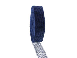 Ribbon Jute 50mm x 40m navy blue