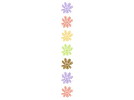 OO Banner  Pastel  eggs vertical 25 x 245 cm