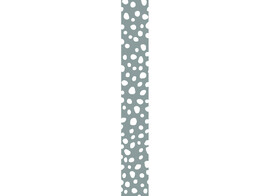 OB Banner  Snowball  25 x 245 cm grijs