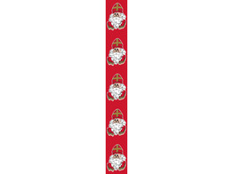 SC Banniere Saint-Nicolas  Vintage  verticale 25 x 245 cm rouge