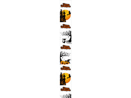 SC Banniere Halloween  Scene  verticale 25 x 245 cm