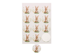 Autocollant 6 35 cm Bunny  Caramel 