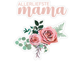 Raamsticker blinkend  Rosie  allerliefste mama