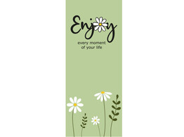 OB Banner  Daisy  margriet Enjoy ... maxi 50 x 122 5 cm