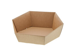 Box hexagonal  Avana  38 x 30 cm kraft