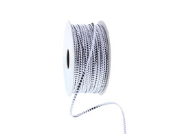 Ribbon Circle 3 mm x 50 m color 01 silver