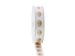 Satinband  Caramel  Eier 15mm x 20m Farbe 140