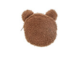 Porte monnaie  Teddy  ours 9 5 x 9 5 cm brun