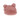 Porte monnaie  Teddy  ours 9 5 x 9 5 cm vieux rose