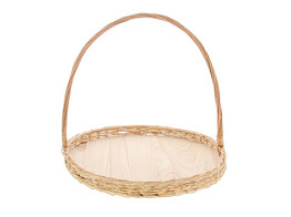 Round basket 50 cm natural