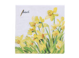 Serviette Golden daffodils 33cm x 33cm
