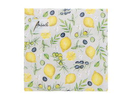 Serviette Olives and lemon 33cm x 33cm