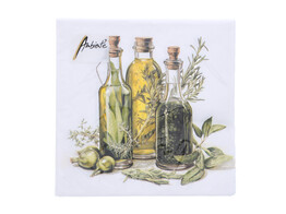 Serviette Oils and herbs 33cm x 33cm