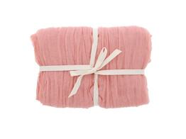 Tissu deco  Chece  50cm x 3m rose claire 10