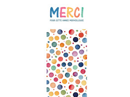 SC Banniere  Party time  MERCI ...... maxi 50 x122 5 cm