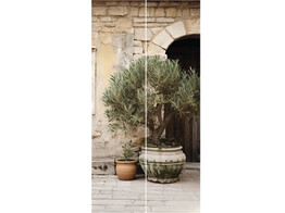 AB Banner  Olive  2-teilig 50 x 200 cm
