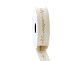 Band Botanique 25 mm x 10 m farbe 72 ecru