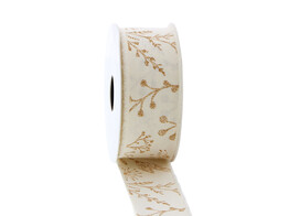 Band Botanique 40 mm x 10 m farbe 72 ecru