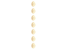 OO Banner Bunny  Caramel  eggs vertical 25 x 245 cm