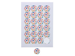 Autocollant 4 cm  Party time 