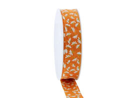 Lint Daisy Breeze 25mm x 18m kleur oranje 40