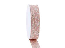 Lint Daisy Breeze 25mm x 18m kleur licht roze 211
