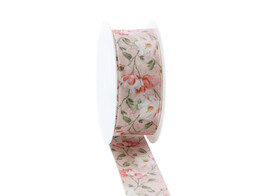 Lint Meadow Bloom 40mm x 15m kleur peche 42
