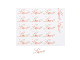 Glanzender Sticker  Daydream  Love GM