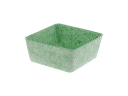  Seamless  panier en feutre 14 x 14 cm smokey green