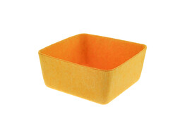  Seamless  Filzkorb 18 x 18 cm gelb