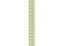 AB Banner  Lemon   Olive  vertikal 25 x 245 cm