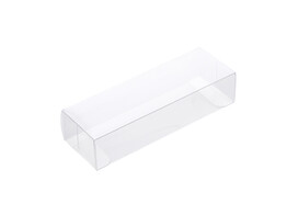 PET rectangular box 9 x 3 x 2 cm without gold cardboard  Z32