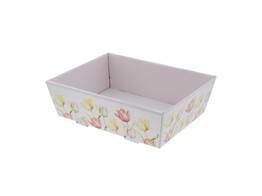 Basket  Tulips Garden  23 x 17 x 8 cm